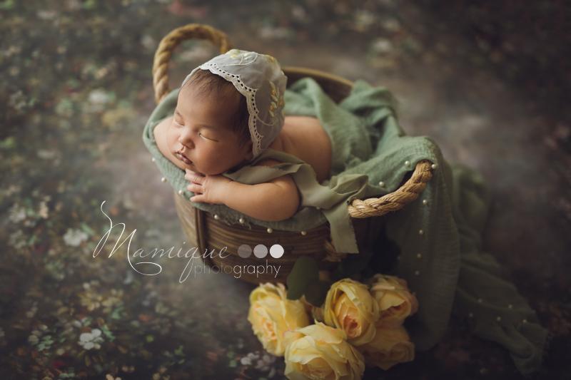 Abstract Flower Portrait Photo Booth Backdrops G-438