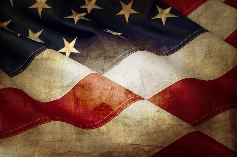 American Flag Patriotic Independence Day Backdrop for Photography GA-18, 5'W*3'H(1.5*1m)
