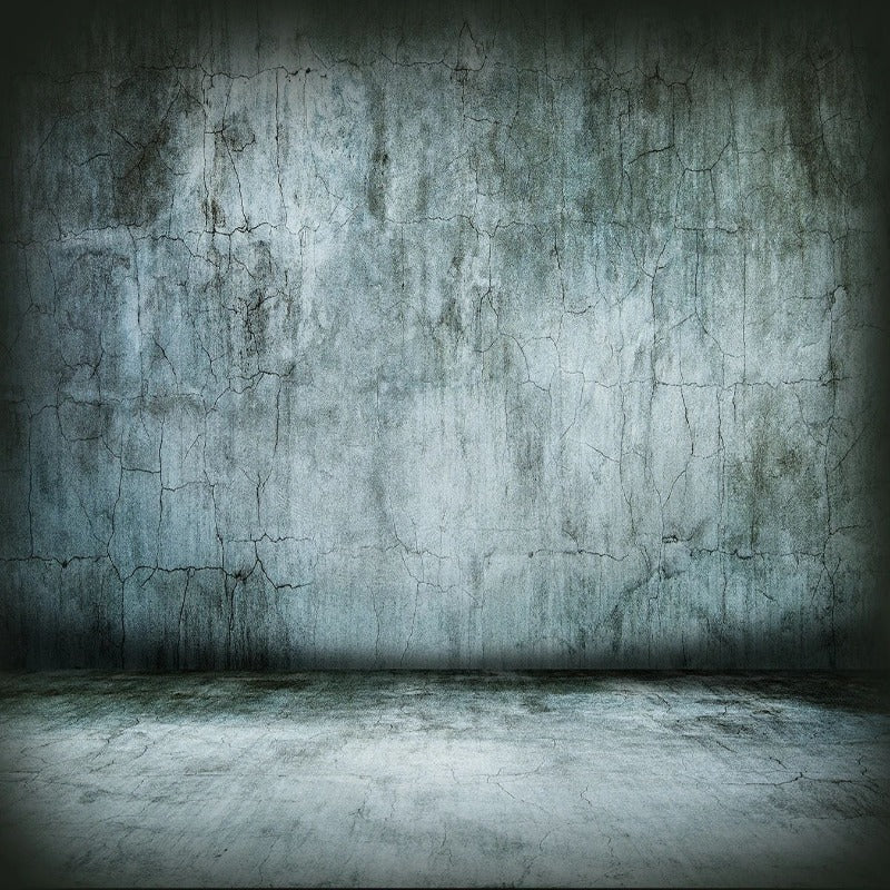 Grunge Cracked Concrete Wall Backdrop for Photography