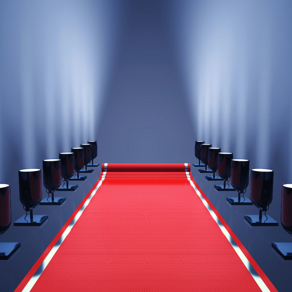 Red Carpet Hollywood Theme Party Photography Backdrops DBD-19432