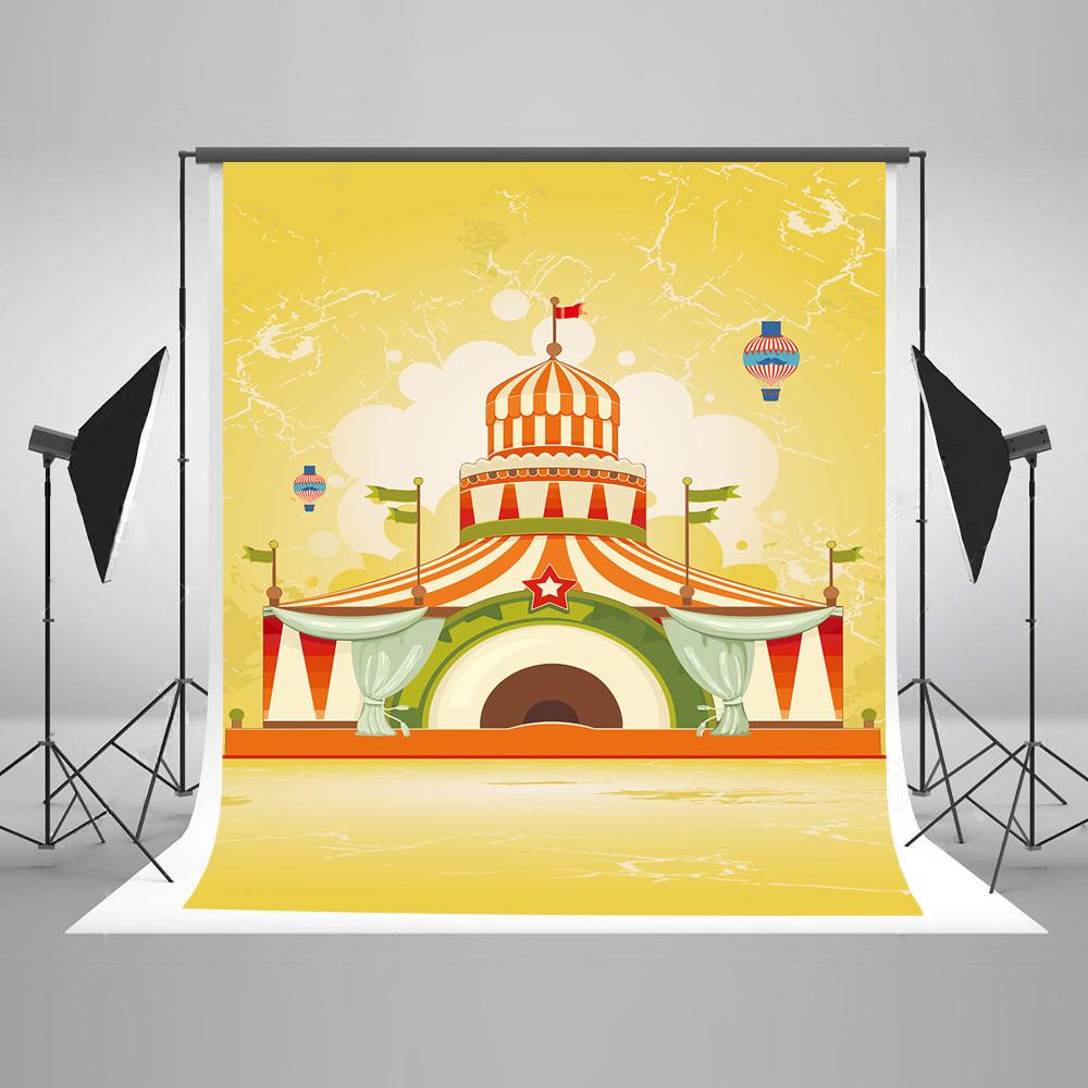 Baby Circus Cartoon Photography Background