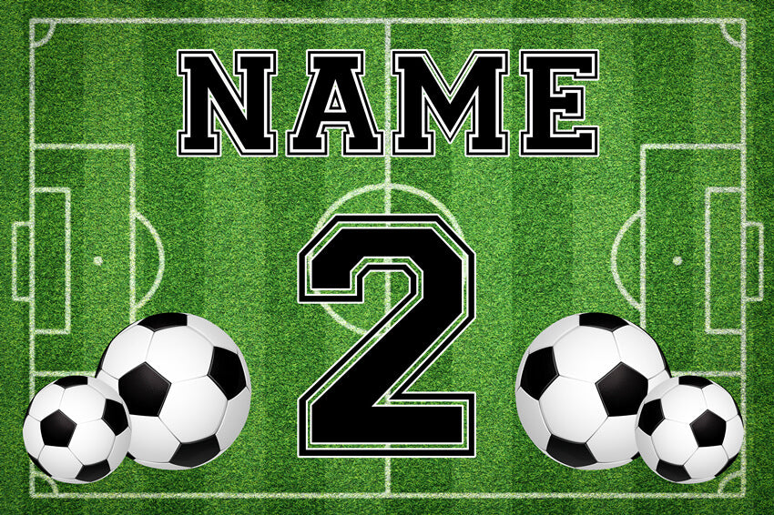 Soccer Court Sports Stadium Custom Backdrop