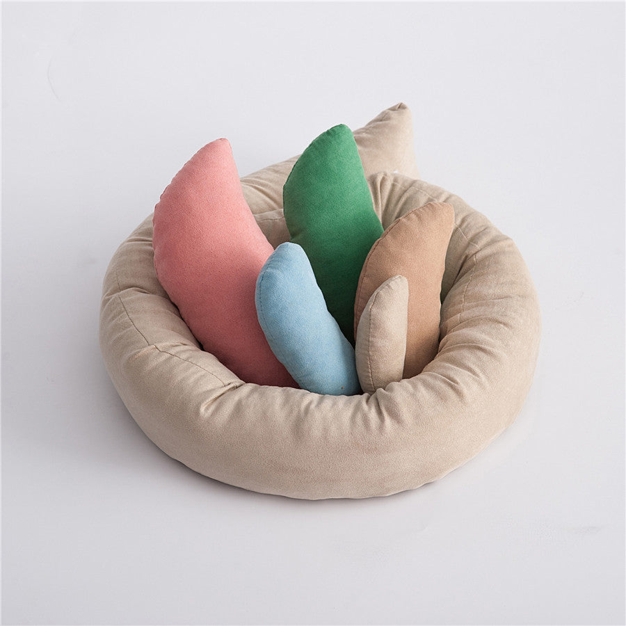 Newborn Photography Props Professional Baby Donut Posing Pillows 6PCS