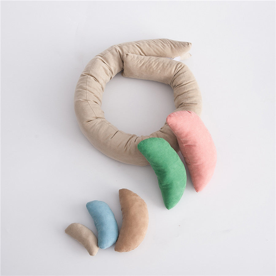 Newborn Photography Props Professional Baby Donut Posing Pillows 6PCS