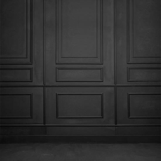 Black Grunge Vintage Wall Backdrop For Photo Studio S-3164
