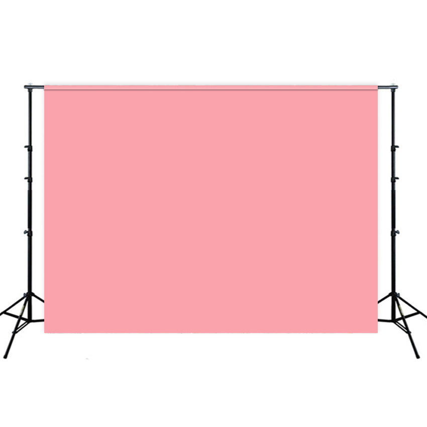 Solid Color Portrait Photography Backdrop Baby Pink Photo Background