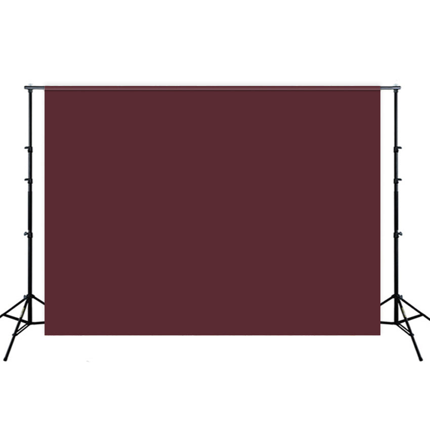 Photo Backdrop Cabernet Solid Color Photography Backdrop