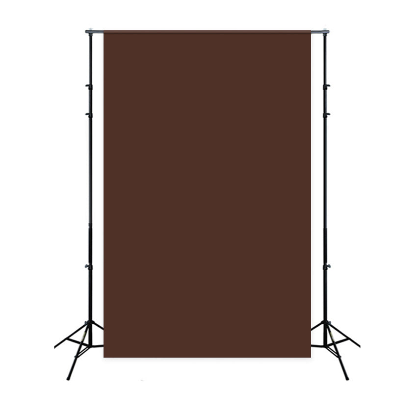 5x3ft/3x5ft Chocolate Solid Color Backdrop for Photography SC56 (only 2)