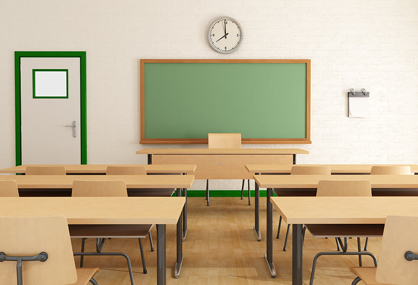 Classroom Back to School School Backdrop for Photo Shoot