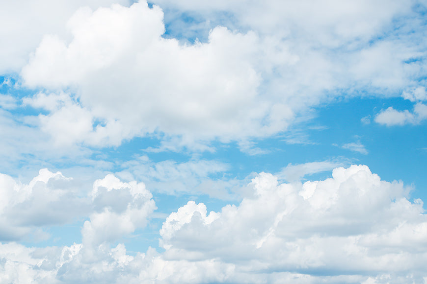 Backdrop White Clouds Sky Photo Studio Backdrop