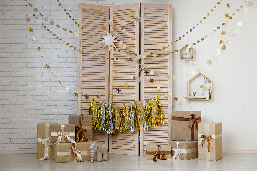 Gifts Decor White Wall Children Photography Backdrop