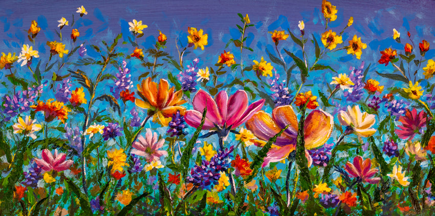 Beautiful Flowers Art Photograpphy Backdrop SH-810