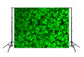 St. Patrick's Day Green Clover Leaf Backdrop for Party Photography SH196