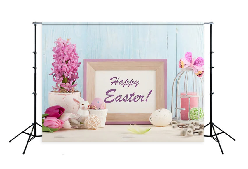 Easter Spring Flowers Backdrop for Photography SH201