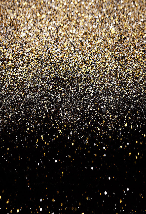 Gold Black Glitter Backdrop for Party Decor Photography LV-941 – Dbackdrop