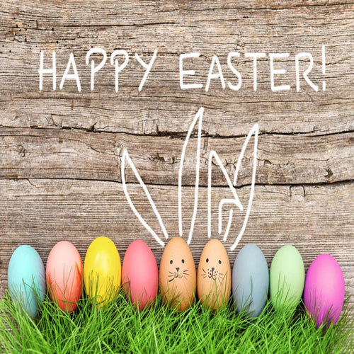 happy Easter photography backdrop for photo studio party decoration