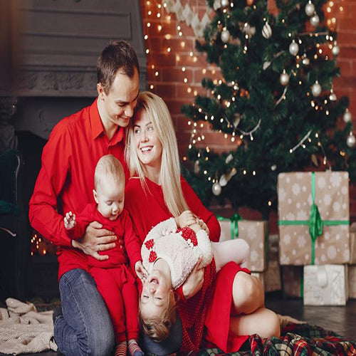 Best Christmas Family Portrait Backgrounds You Have to Try