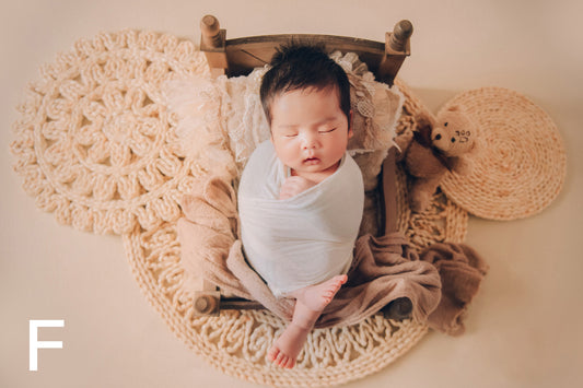 Newborn Vintage Cute Arch Wooden Bed Photography Props SYPJ7-2