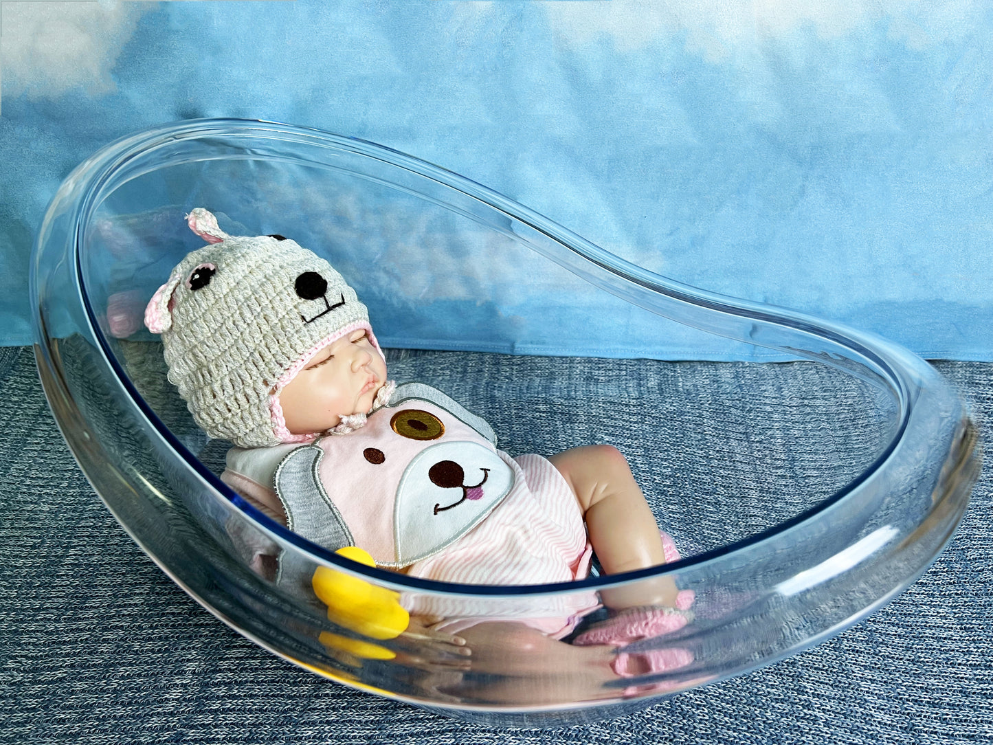 Transparent Bathtub Newborn Photography Props SYPJ2