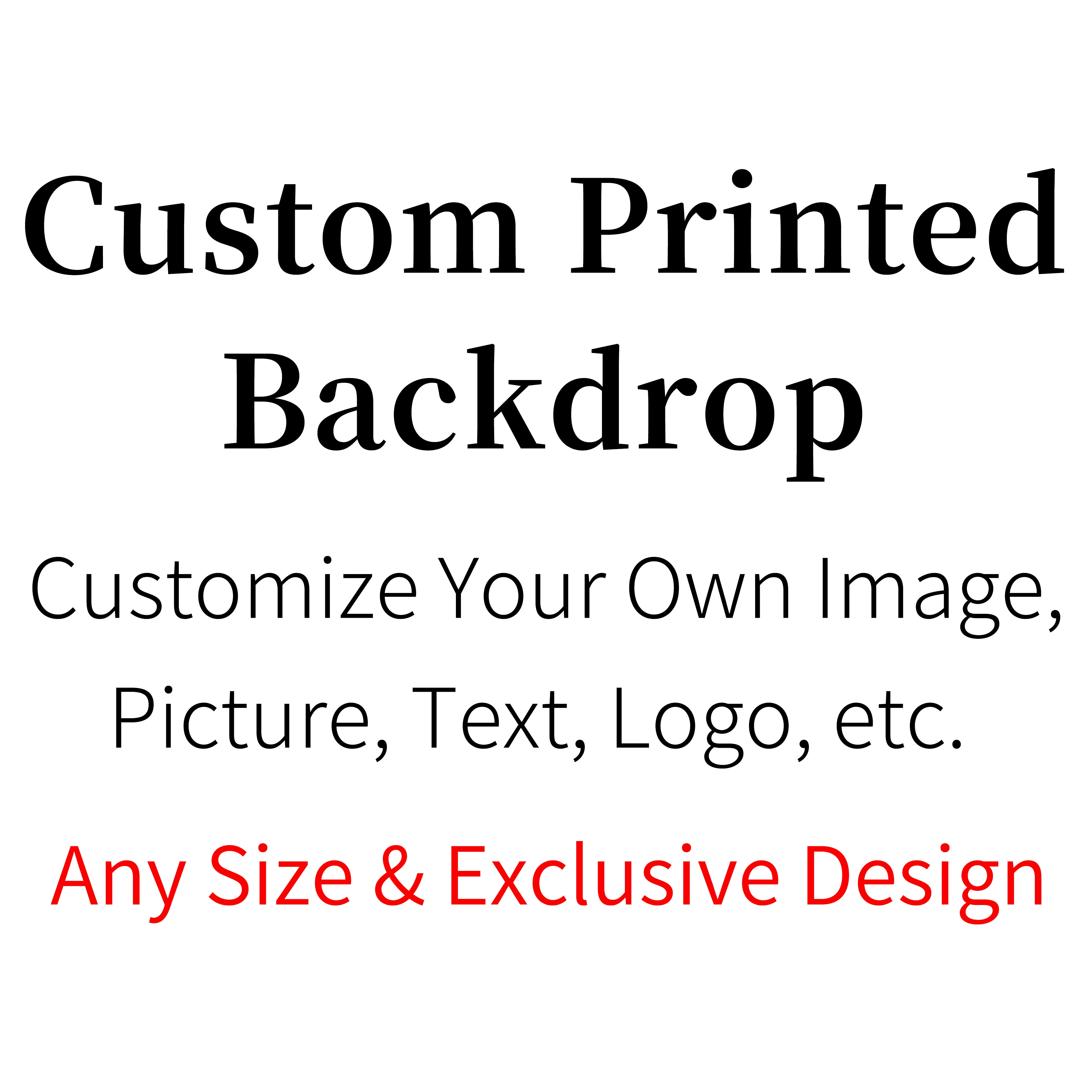 Custom Printed Backdrop Premium Photo Backdrop Printing Solutions CBP2