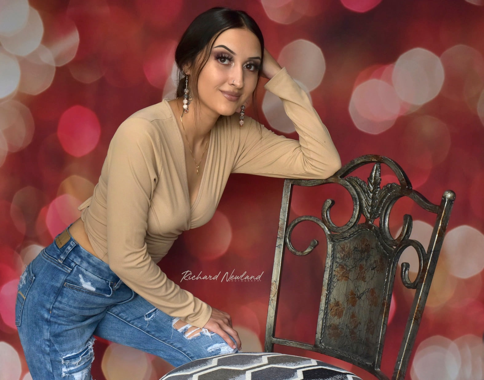 Colorful Bokeh Backdrop for Photo Shoot G-005