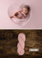 Newborn Photography Solid Color Soft Twine Wrap GJ