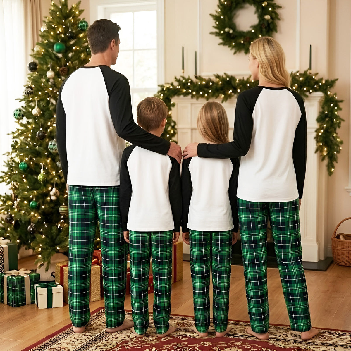 Christmas PJs Festive Family Statement Typography Christmas Photo Session Outfits CHP-70