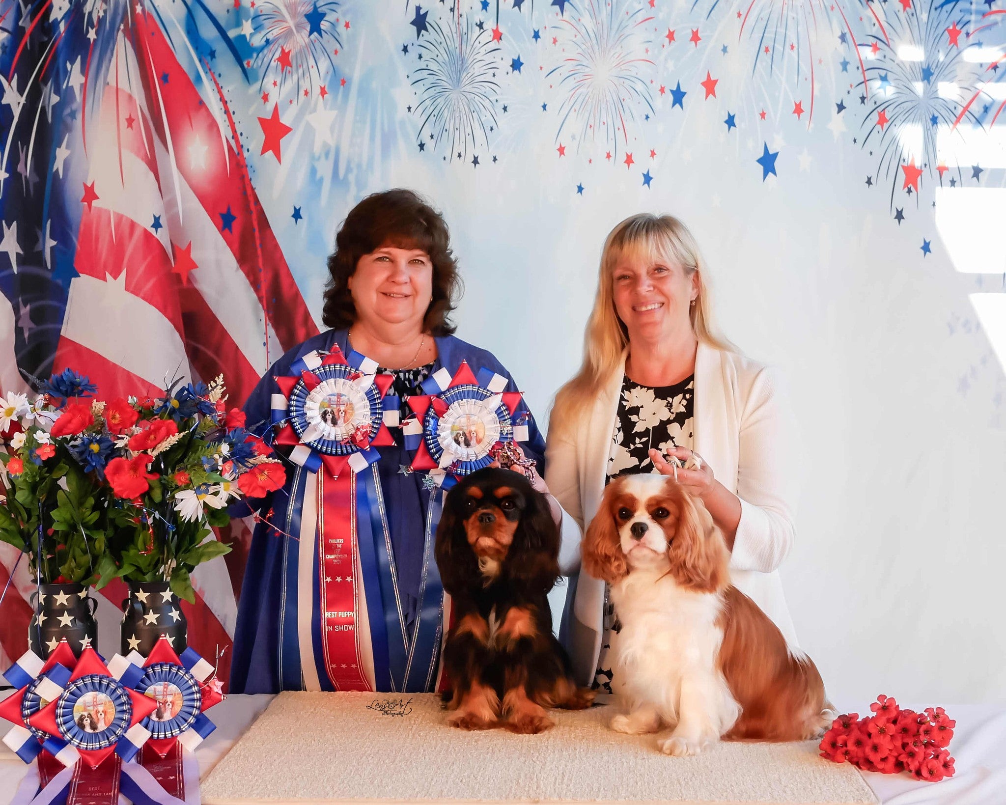 American Flag Independence Day Backdrop for Photography SH628