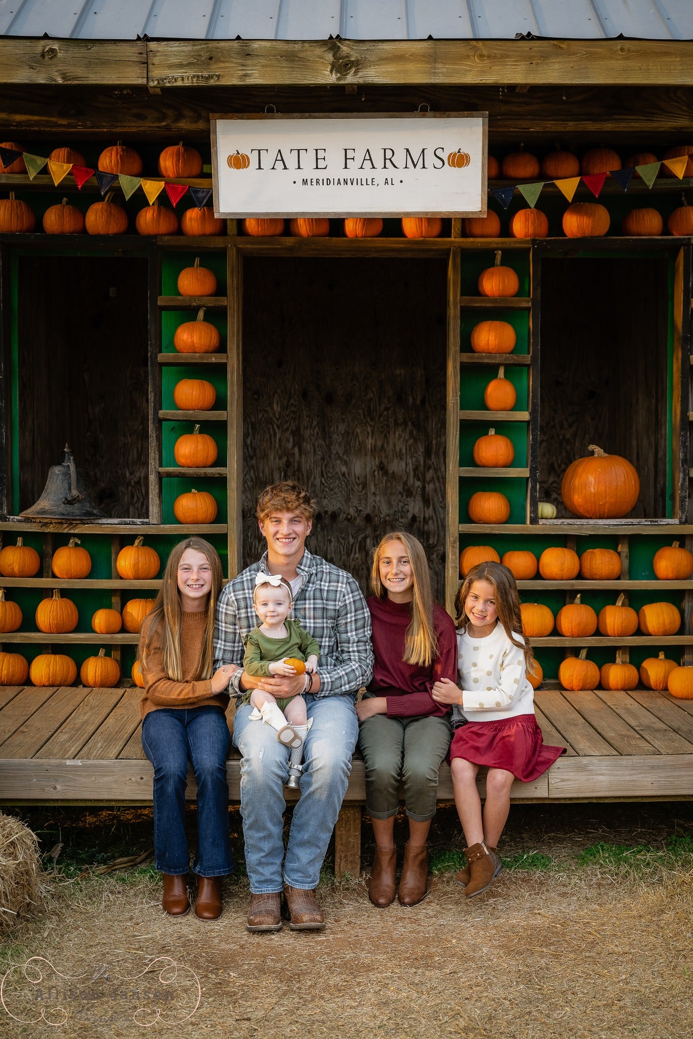 Fall Backdrop Pumpkin Farmhouse Rustic Display Autumn Photo Backdrop MRR9-100