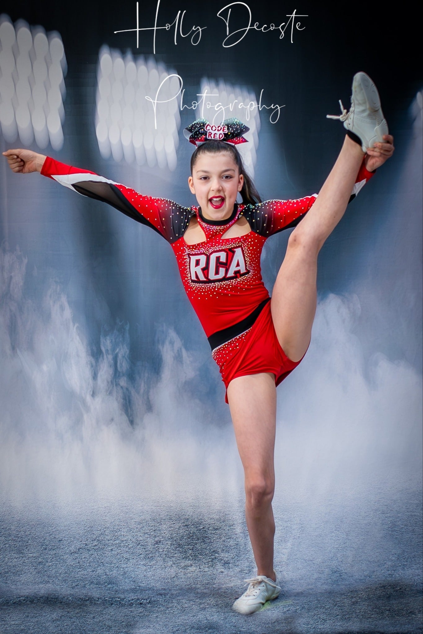 Sports Backdrop Spotlights Smoks Photography Backdrop M029