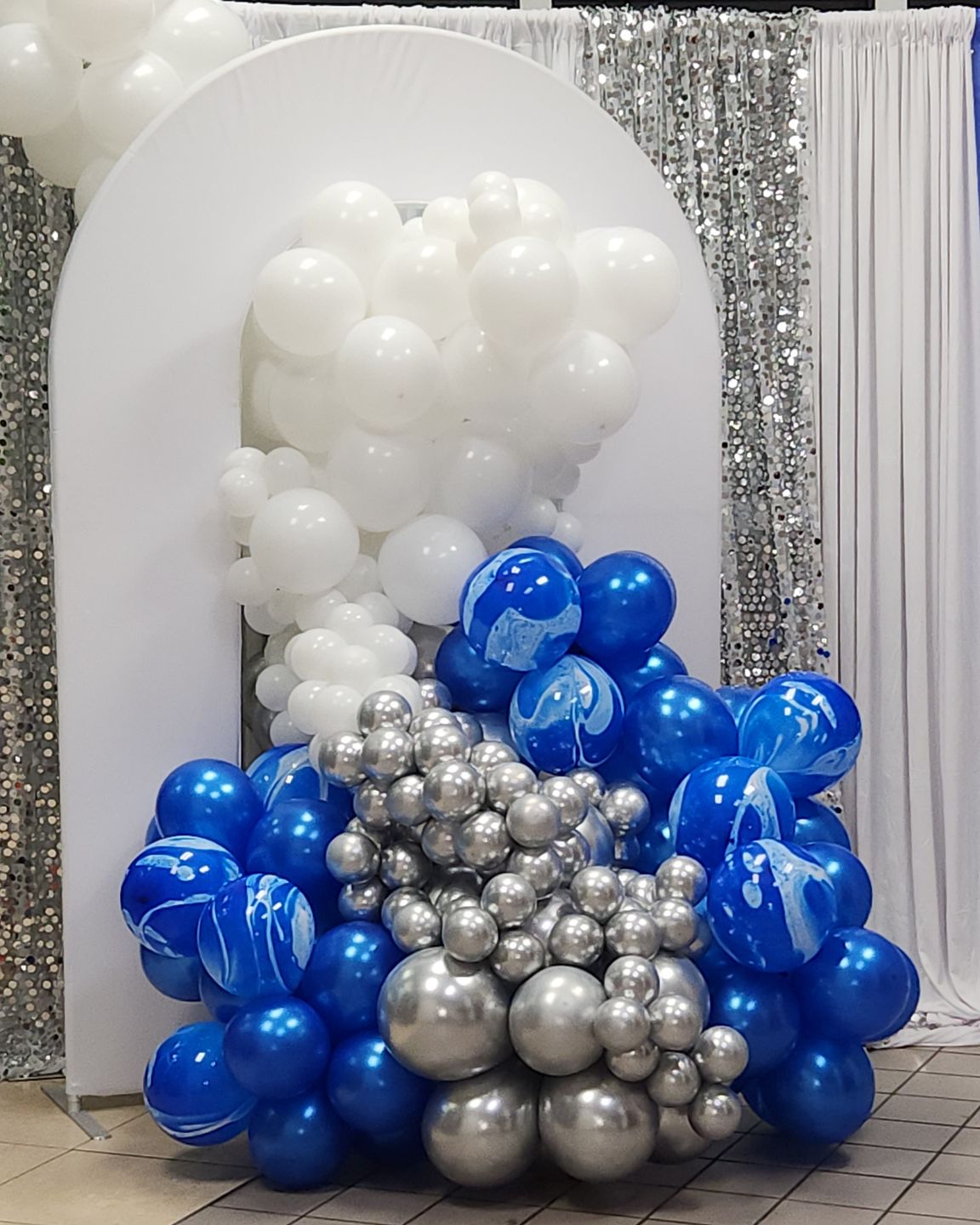 Custom Open Arch Backdrop Personalized Design Party Cover