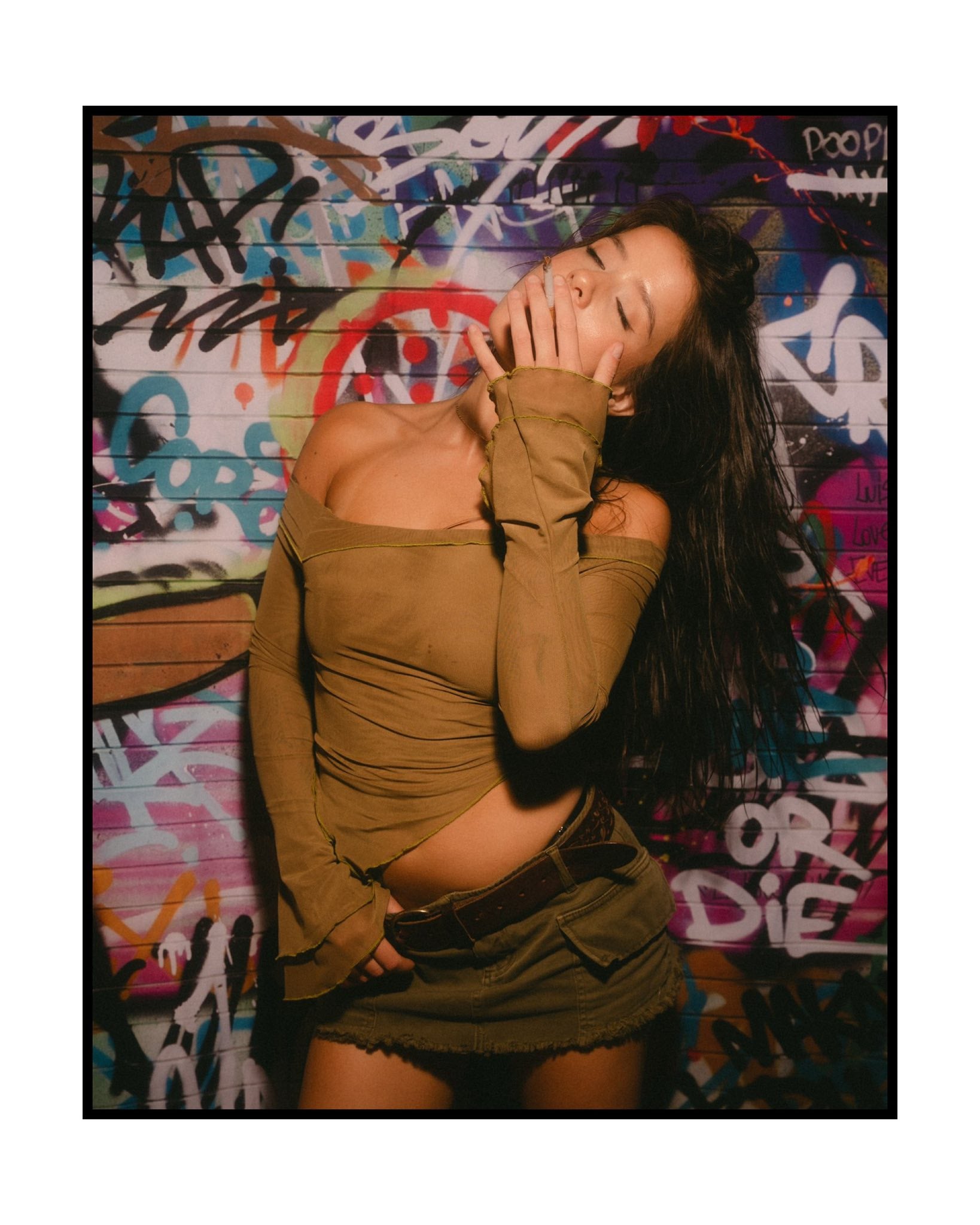 Graffiti Backdrops Photography Vibrant Street Art Backdrop BRP12-118