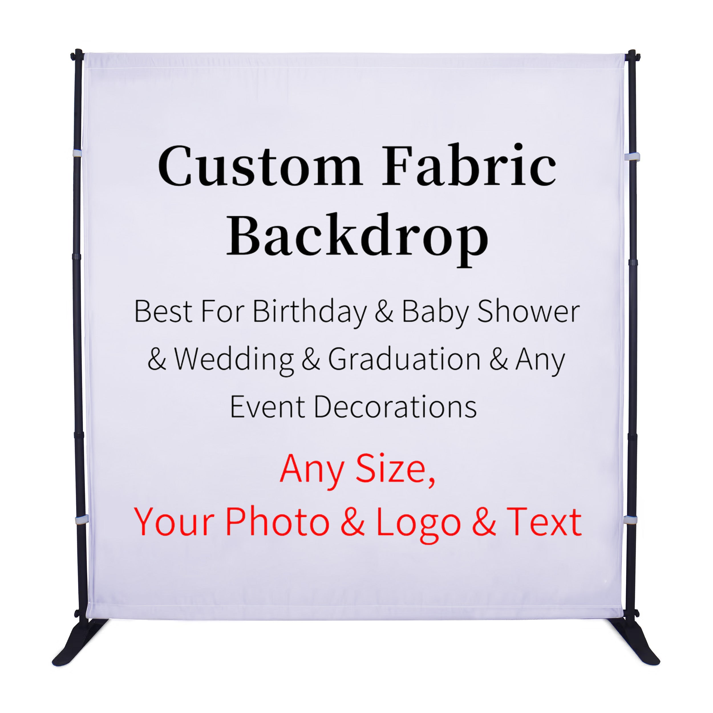 Custom Backdrop Service-Personalized Your Photo