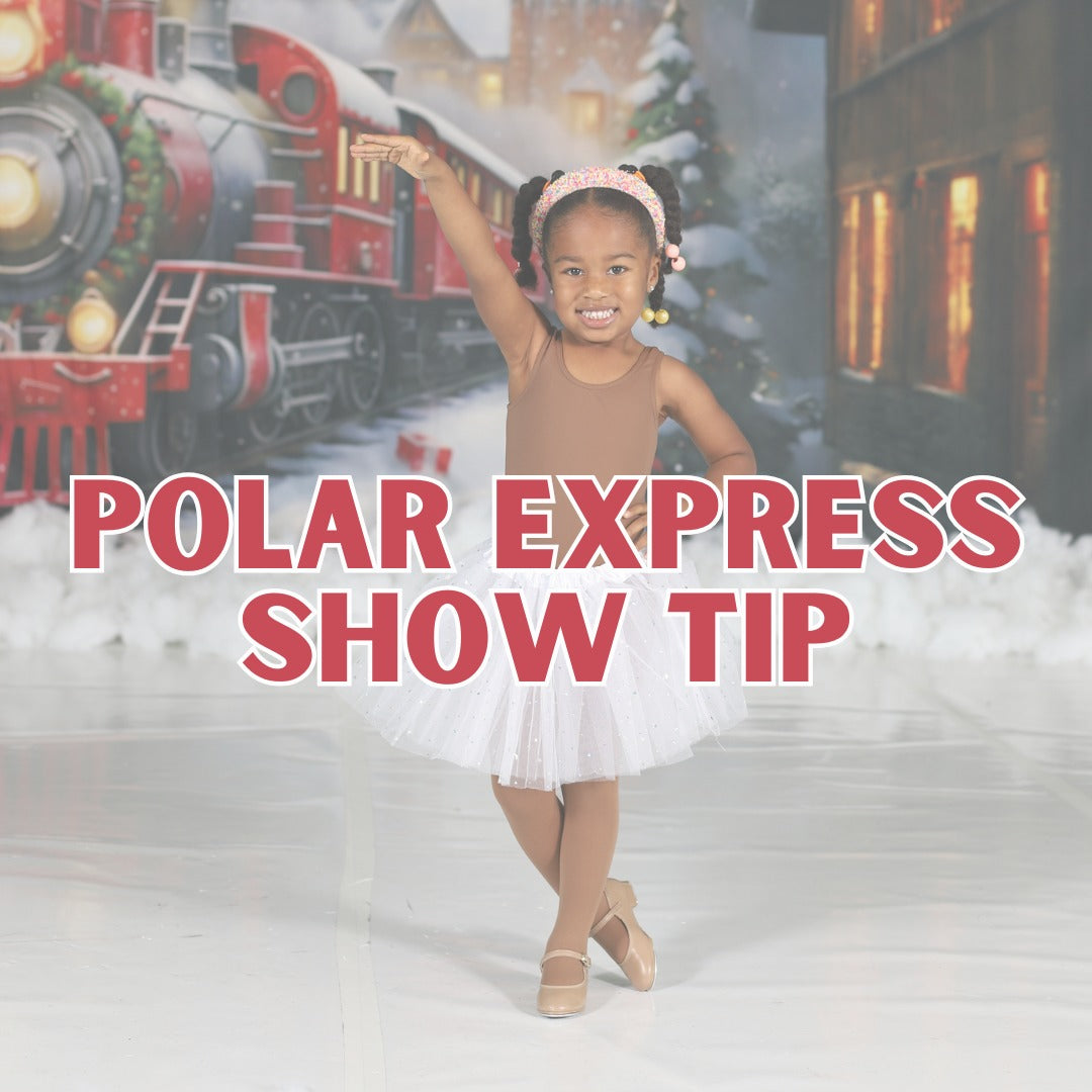 Christmas Train Houses Snow Night Backdrop RR7-876