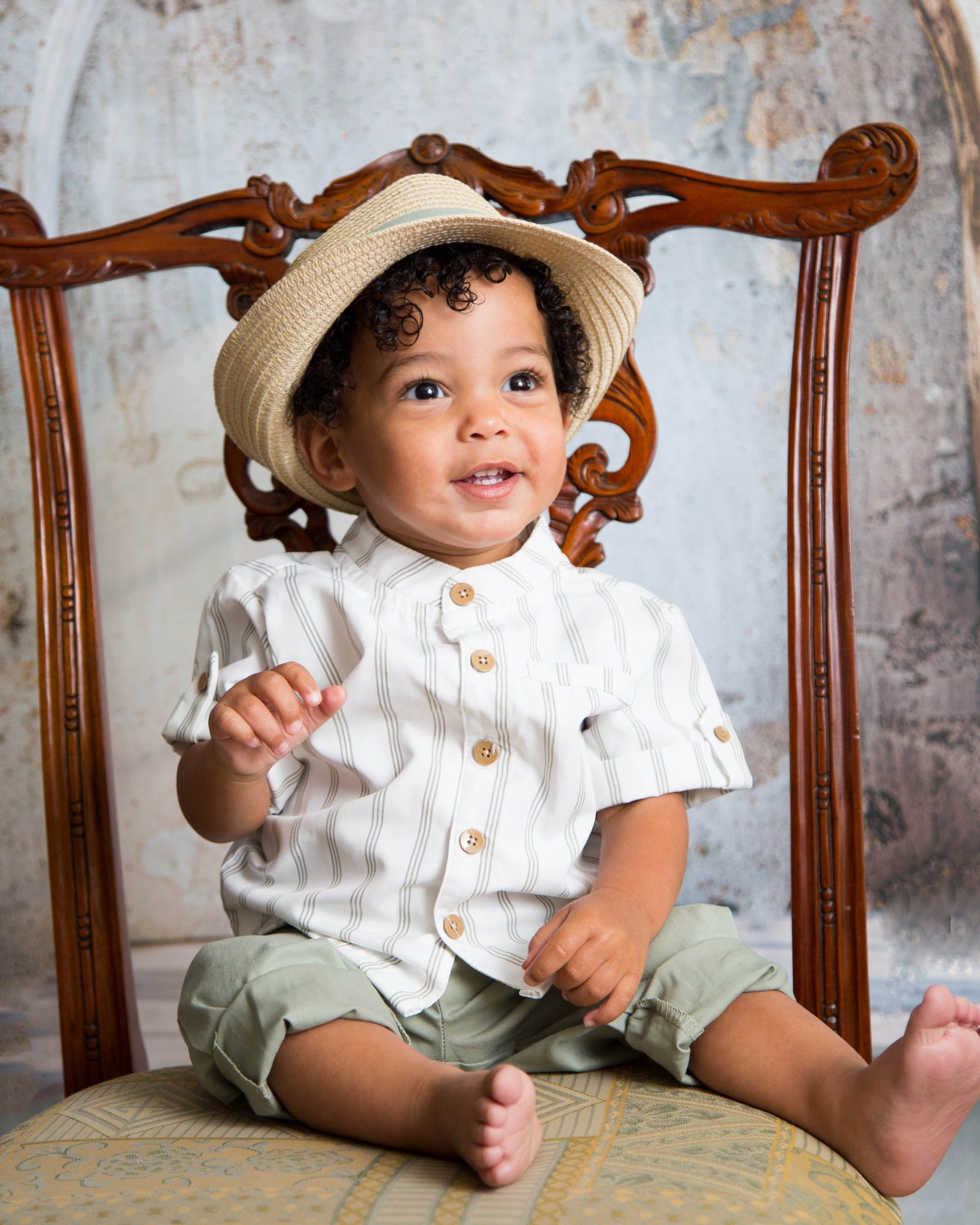 Mothers Day Photo Backdrop Rustic Stone Arch Sunlight Backdrop GQ2-180