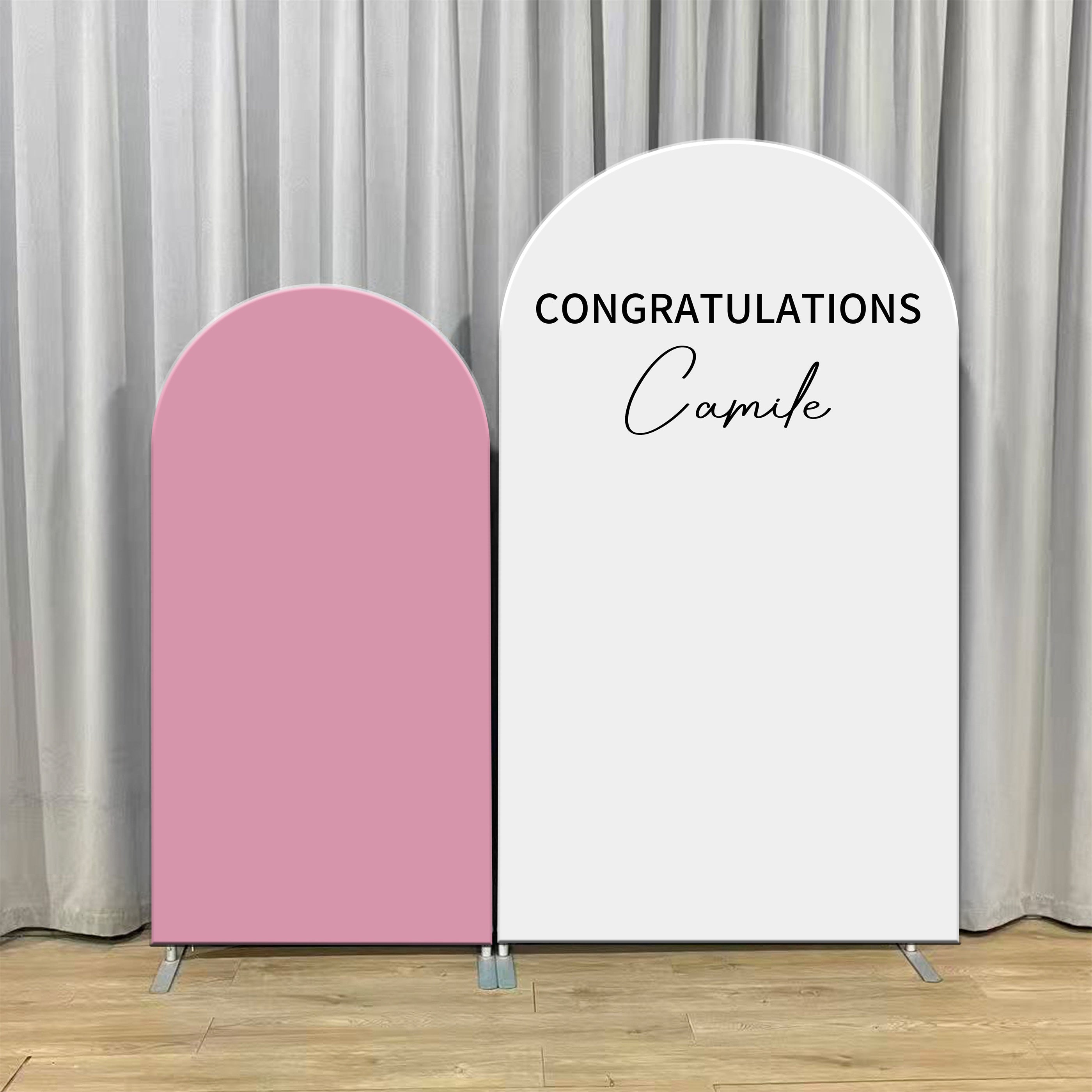 Graduation Party Backdrop White Pink Arch Backdrop Kit For Party Decor