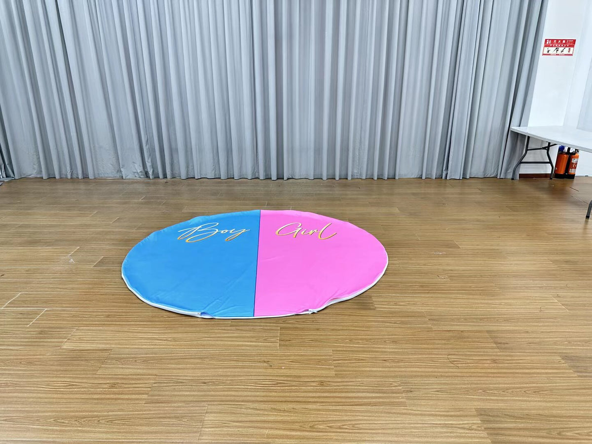 Custom Round Photography Backdrop Birthday Wedding Baby Shower Circle Backdrop