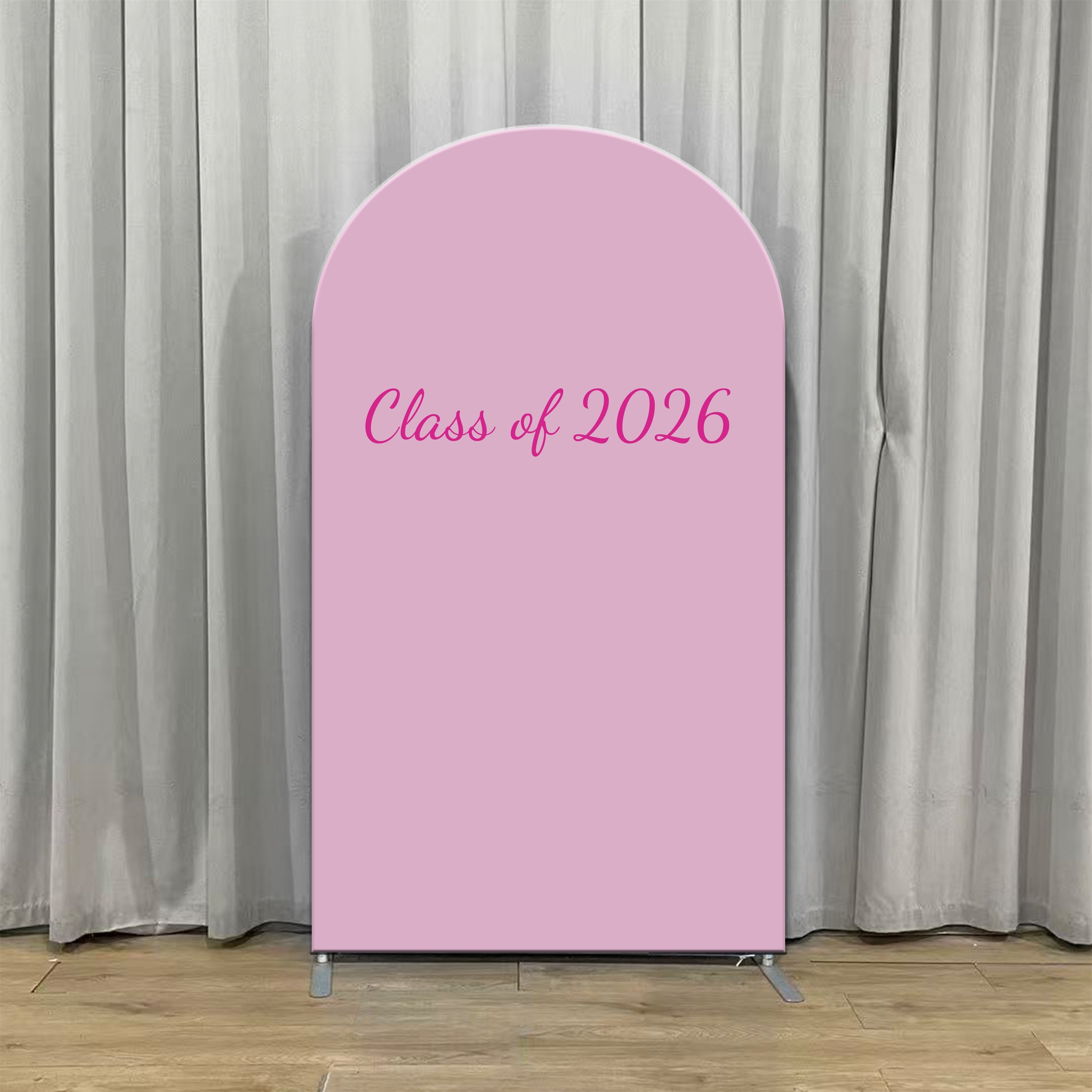 Class Of 2026 Backdrop Pink Graduation Party Arch Cover Backdrop