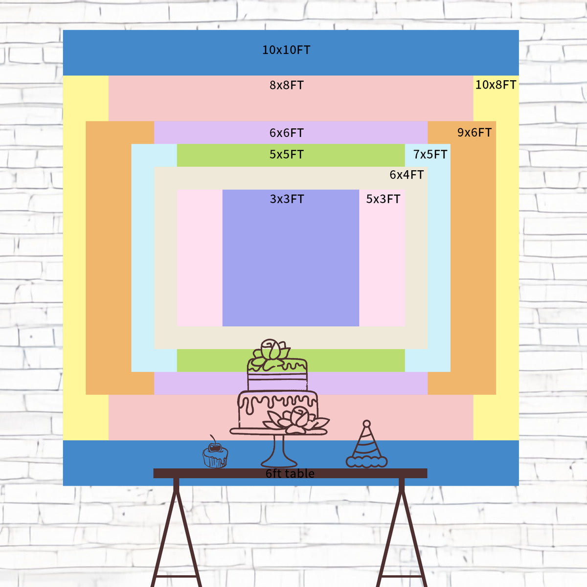 Mabb Backdrop Backdrop For Mothers Day Fantasy Floral Wonderland Custom Backdrop CSH