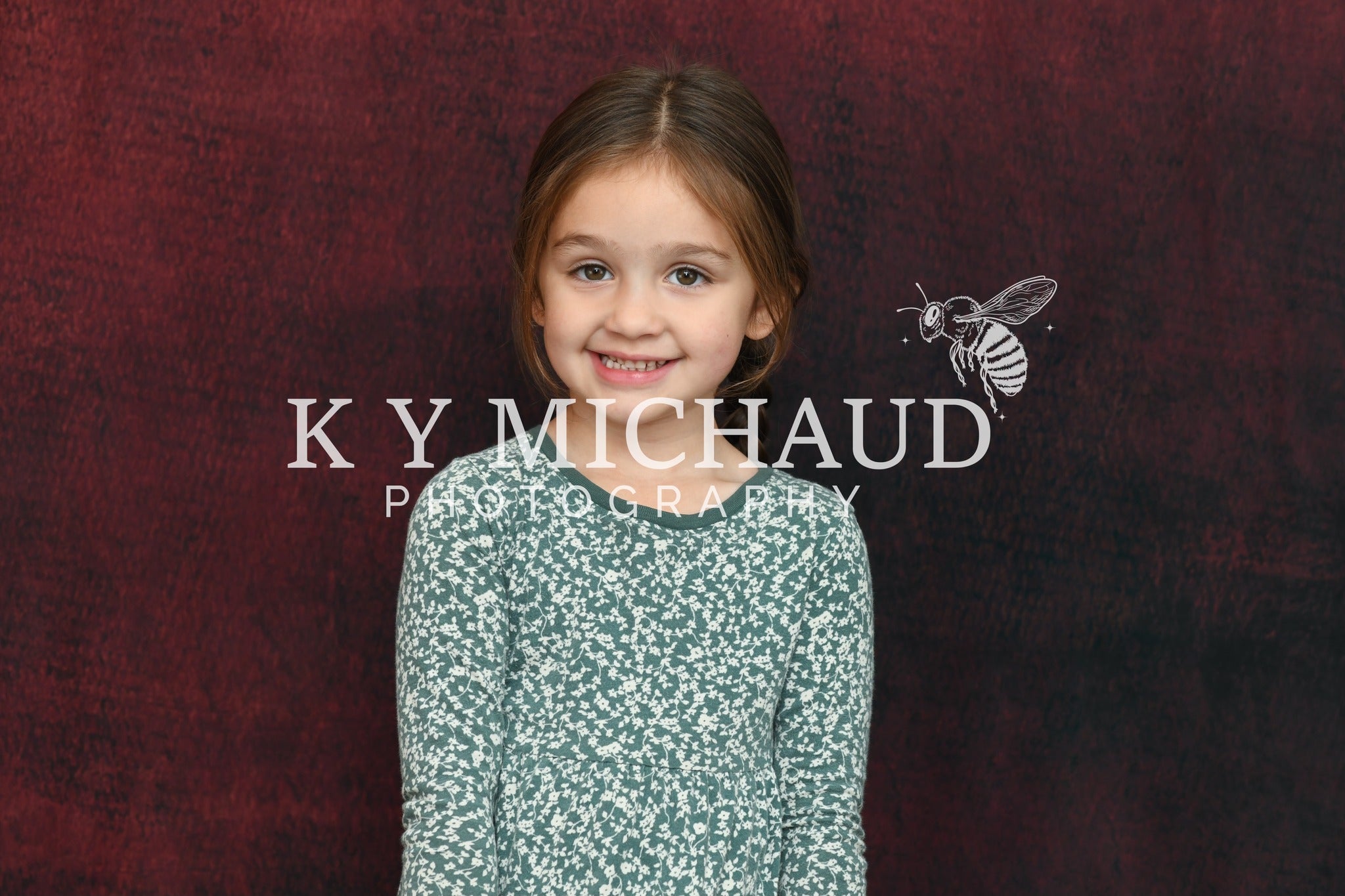 Abstract Brown Red Backdrop for Studio Photography M10-34