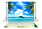 Tropical Seaside Sand Beach Summer Backdrop M5-101