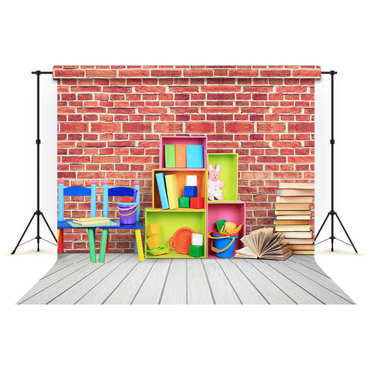 Back to School Student Kids Party Backdrop M5-109