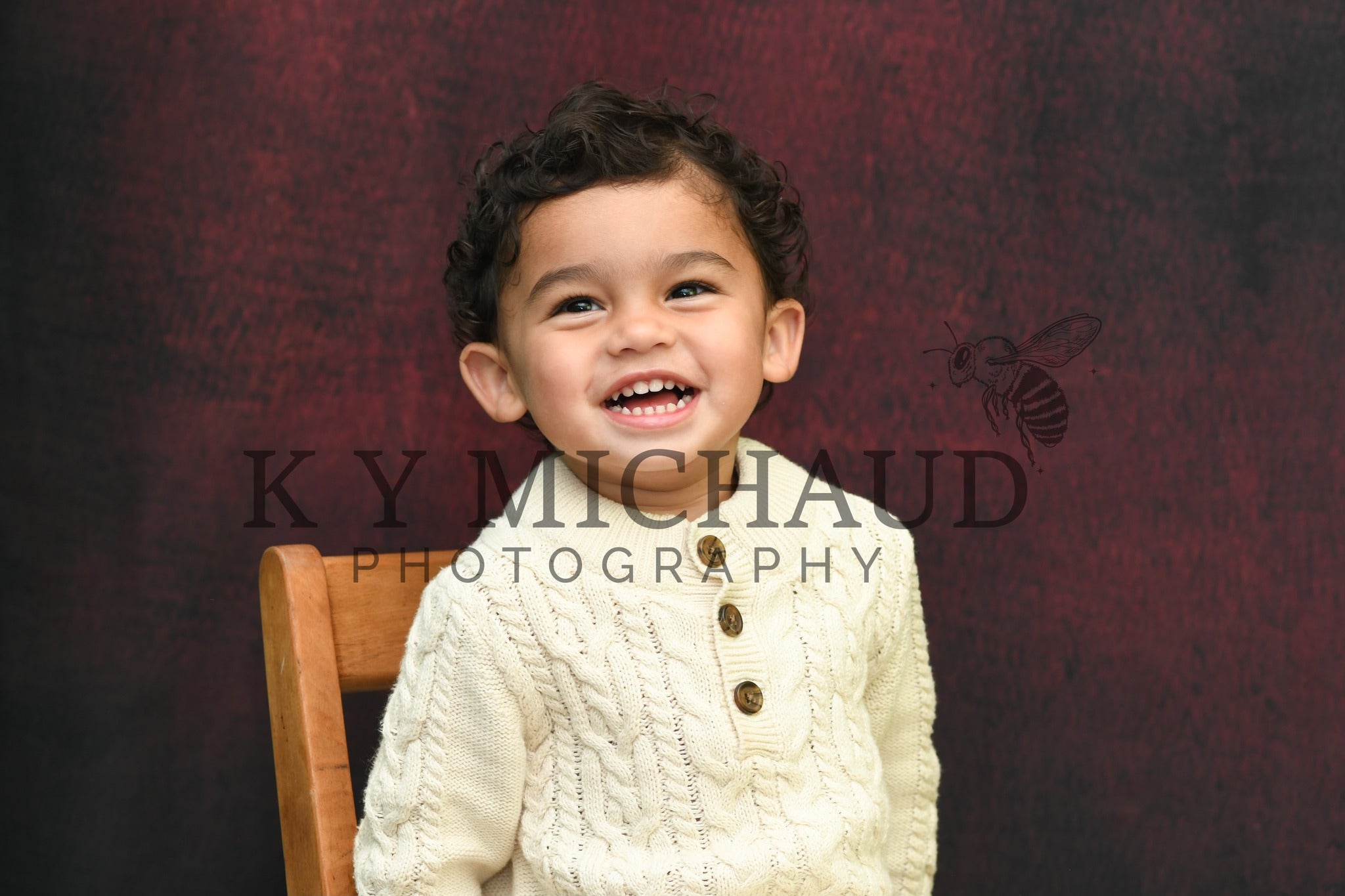 Abstract Brown Red Backdrop for Studio Photography M10-34