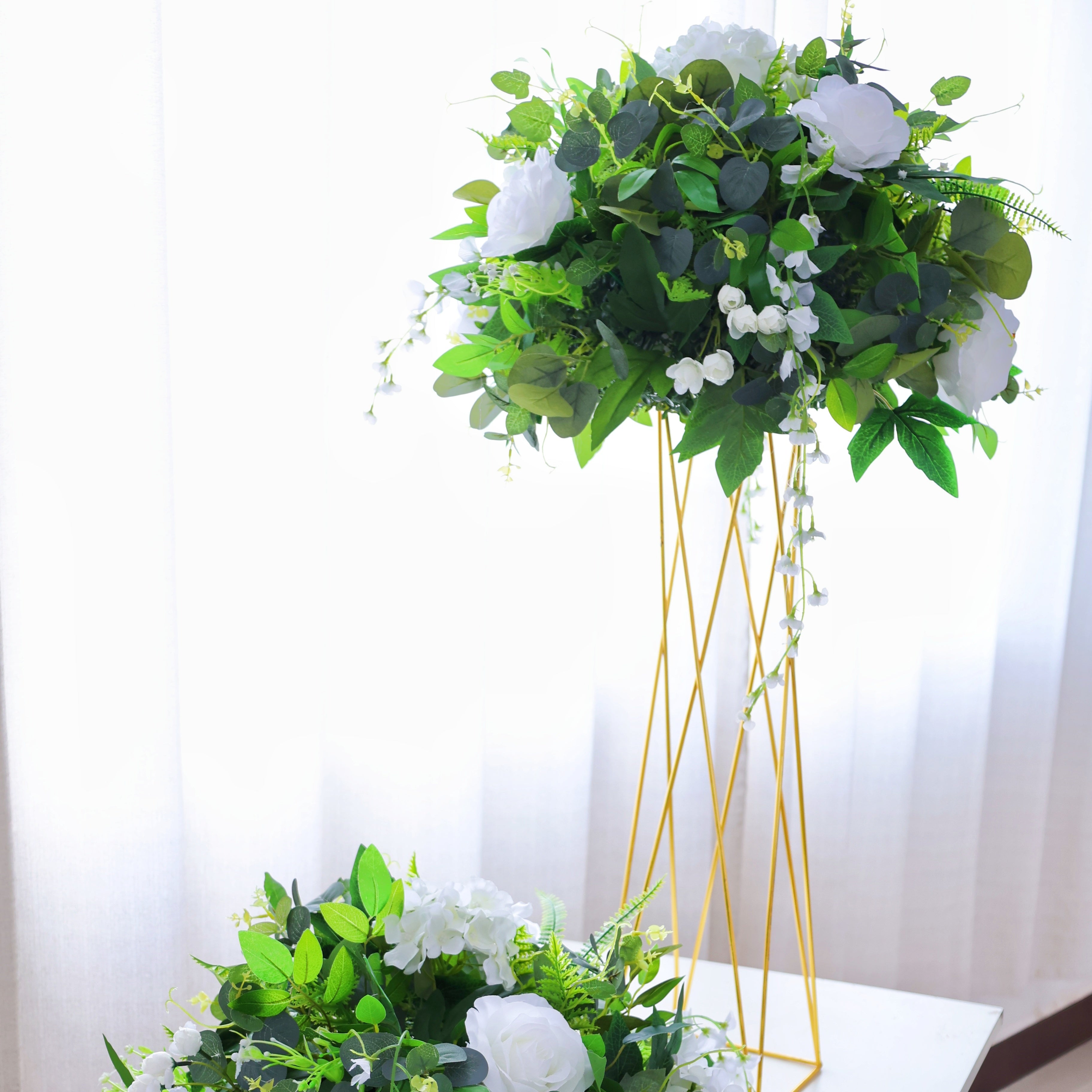 Artificial Flower Ball Arrangement Wedding Table Centerpiece Decor AAFC-146