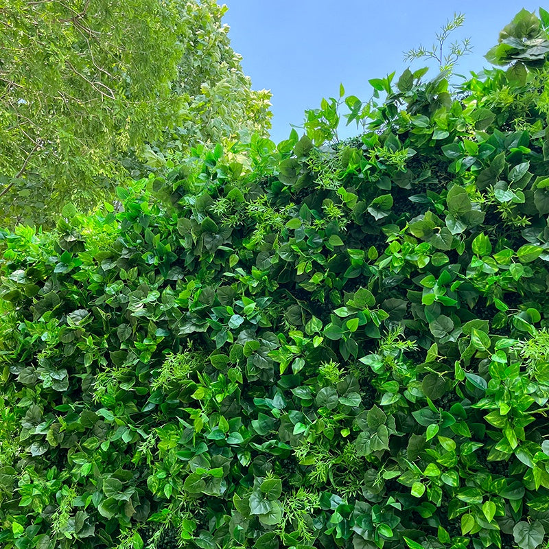 Natural Style Artificial Green Plant Wall Backdrop for Event Decor ABFW-083