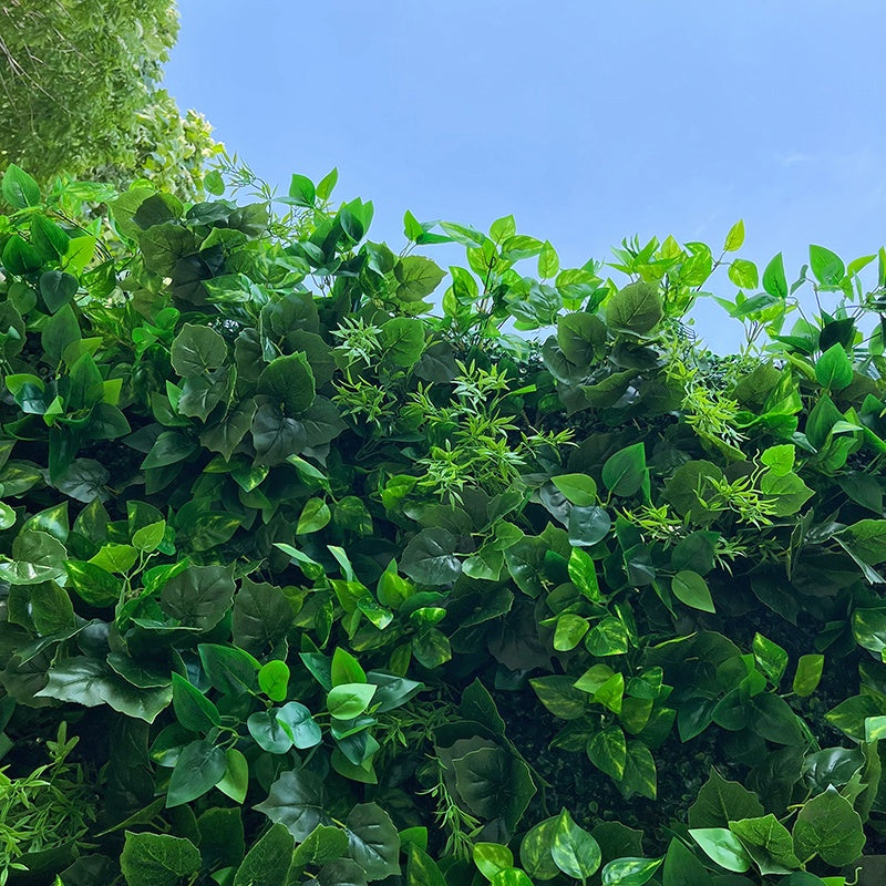 Natural Style Artificial Green Plant Wall Backdrop for Event Decor ABFW-083
