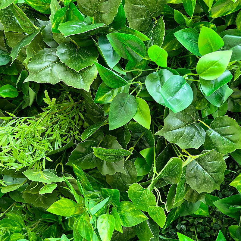 Natural Style Artificial Green Plant Wall Backdrop for Event Decor ABFW-083