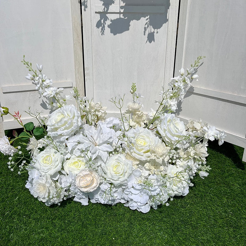 White Floor Flower Arrangement for Wedding Party Decor Proposal ABGF-050