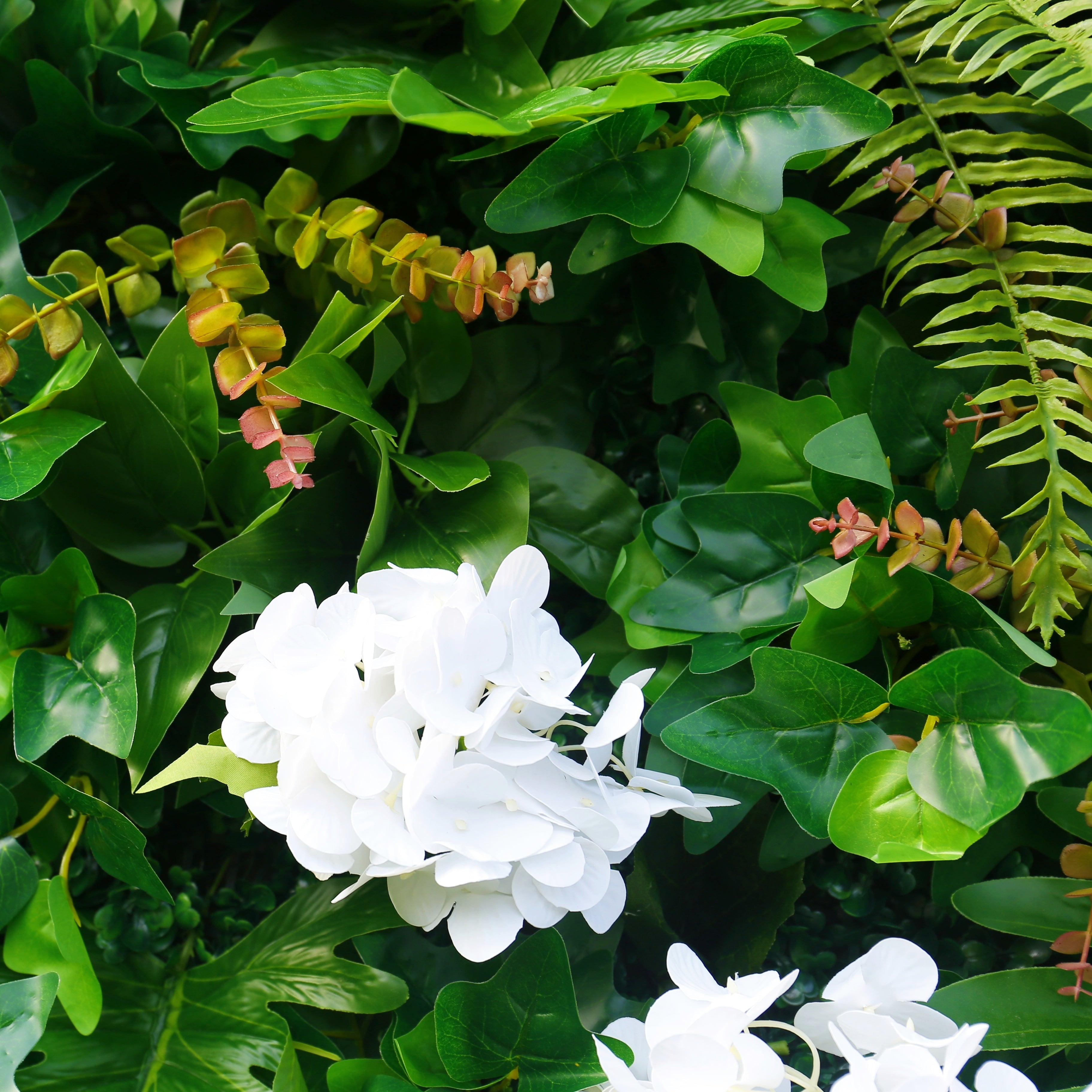 8ft Greenery Fabric Artificial Forest Roll Up Flower Wall ACFW-163