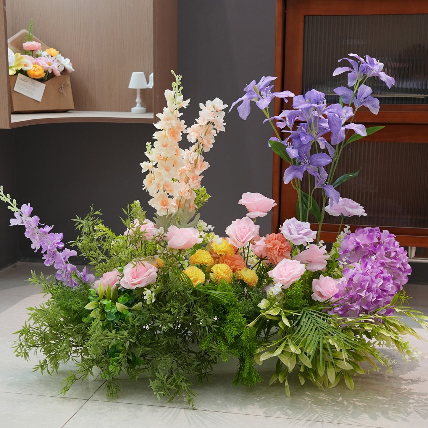 Ground Flower Arrangement Series for Wedding Party Event Decor ADGF-002